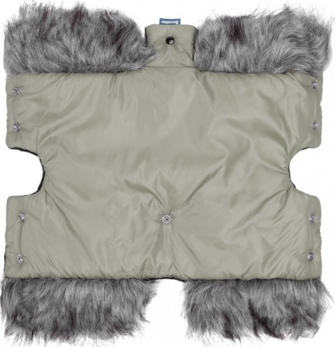 Sensillo mufka z lisem nieprzemakalna - GREY