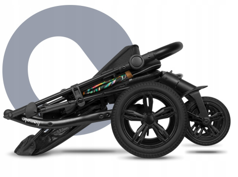 Annet Tour Lionelo do 22kg wózek spacerowy, duże gumowe koła - Dreamin