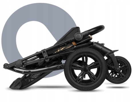 Annet Tour Lionelo do 22kg wózek spacerowy, duże gumowe koła - Lovin