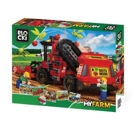 Klocki BLOCKI MyFarm Kombajn do buraków 481 el.