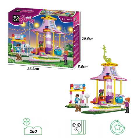 Klocki BLOCKI MyGirls Karuzela
