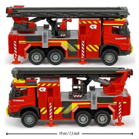 MAJORETTE Grand Volvo Straż Pożarna 19cm