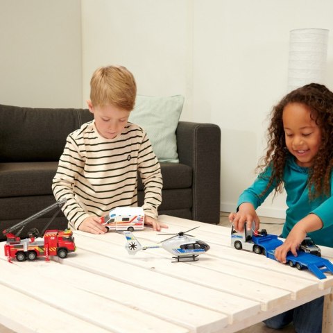 MAJORETTE Grand Volvo Straż Pożarna 19cm