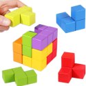 GRA ZRĘCZNOŚCIOWA LOGICZNA SORTER NAKŁADANKA PUZZLE TETRIS KOSTKA RUBIKA JHTOY-646