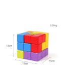 GRA ZRĘCZNOŚCIOWA LOGICZNA SORTER NAKŁADANKA PUZZLE TETRIS KOSTKA RUBIKA JHTOY-646