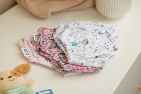 Majtki treningowe Sensillo100% bawełna opakowanie 3 sztuki - dziewczynka