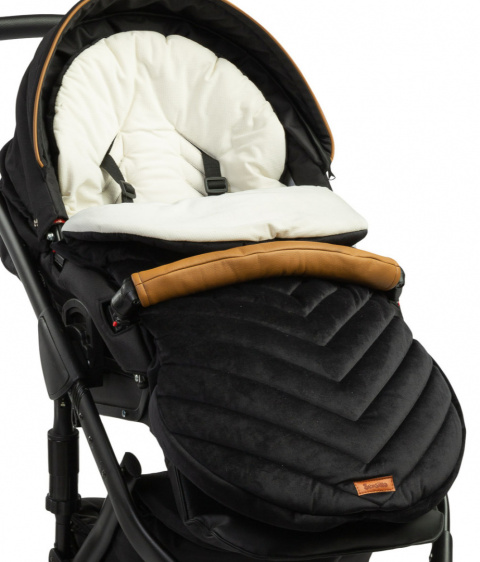 Śpiworek Riviera stylowy i komfortowy Sensillo - BLACK