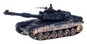 Zdalnie sterowany czołg T-90 dla dzieci 3+ Strzelający model Kamuflaż 1:28 + Wielka Bitwa Czołgów + Dźwięki Światła