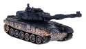 Zdalnie sterowany czołg T-90 dla dzieci 3+ Strzelający model Kamuflaż 1:28 + Wielka Bitwa Czołgów + Dźwięki Światła