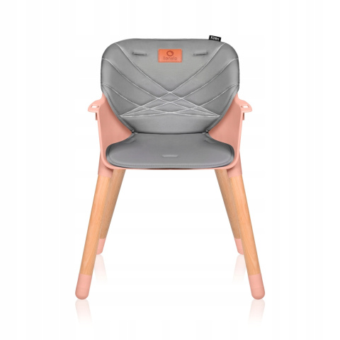 KOEN Lionelo krzesełko do karmienia 2w1 do 30 kg - Pink Rose