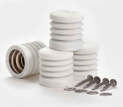 Sleepytroll Bed Rocker Feet do bujaka Baby Rocker - sprężynowe nóżki do bujania łóżeczka