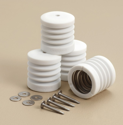 Sleepytroll Bed Rocker Feet do bujaka Baby Rocker - sprężynowe nóżki do bujania łóżeczka