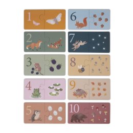 Filibabba Puzzle do nauki liczenia Nordic animals