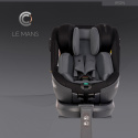 Le Mans i-Size RWF Cavoe 0-36kg obrotowy 360° fotelik samochodowy 40-150cm - Iron