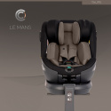 Le Mans i-Size RWF Cavoe 0-36kg obrotowy 360° fotelik samochodowy 40-150cm - Taupe