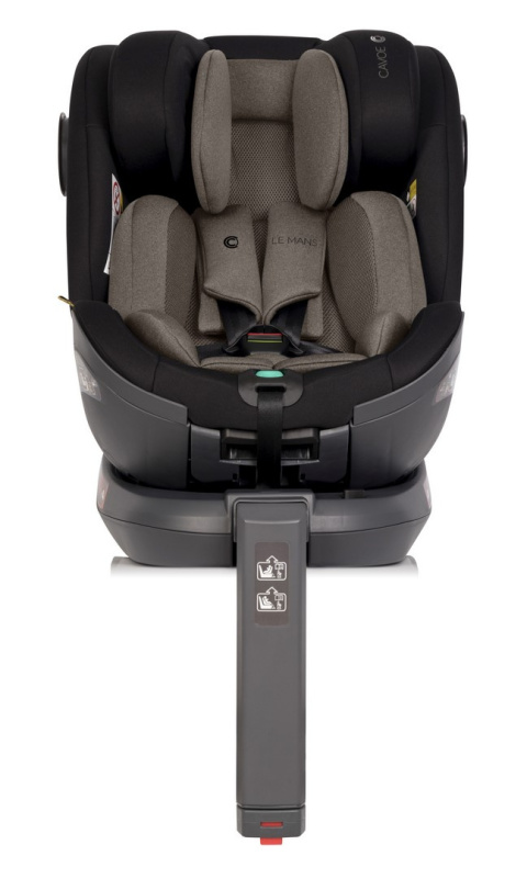 Le Mans i-Size RWF Cavoe 0-36kg obrotowy 360° fotelik samochodowy 40-150cm - Taupe