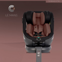 Le Mans i-Size RWF Cavoe 0-36kg obrotowy 360° fotelik samochodowy 40-150cm - Terracotta