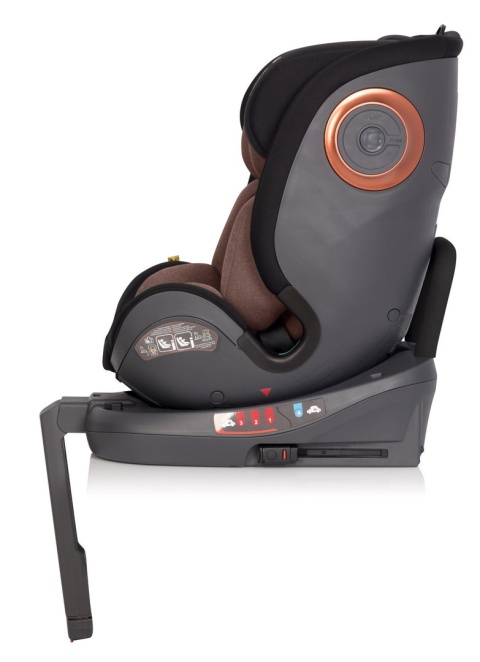Le Mans i-Size RWF Cavoe 0-36kg obrotowy 360° fotelik samochodowy 40-150cm - Terracotta