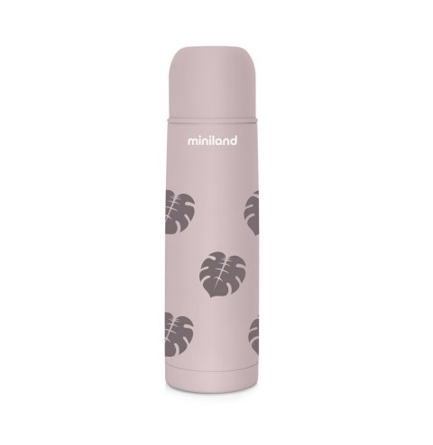 MARKO ML89437 Termos Terra 500 ml - pudrowy róż / liście