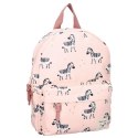 Plecak dla dzieci To The Zoo Zebra Pink KIDZROOM