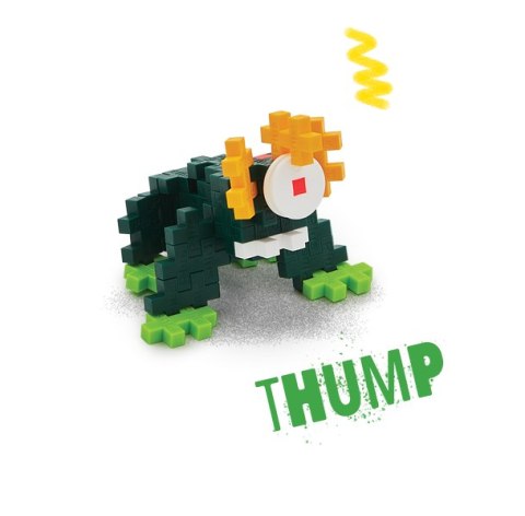 Plus-Plus, Saszetka Potworki - 40 Mini Mix