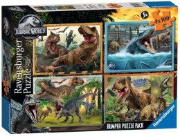 Puzzle 4x100el Jurassic World Bumper pack 056194 Ravensburger