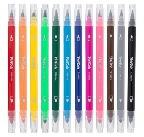 12 dwustronnych pisaków Play-Doh