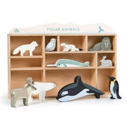 Drewniane figurki do zabawy - zwierzęta polarne, Tender Leaf Toys