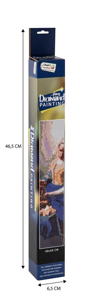 Diamond Painting - Mleczarka 40x50cm