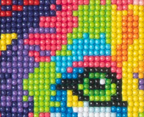 Obraz diamentowy - Lew, 30x40cm