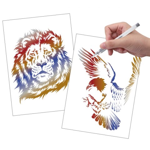 Zdrapywanki A4 w szablonach