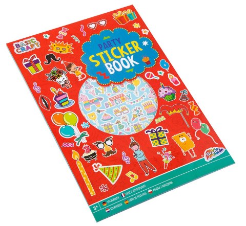 Zeszyt z naklejkami A4 8 arkuszy mix 3 szt.