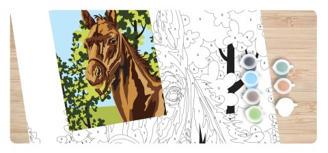 MALOWANIE PO NUMERKCH 33,5X23,8CM - KOŃ