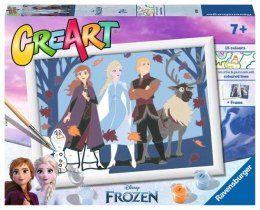 Malowanka CreArt dla dzieci: Kraina Lodu. Frozen Najlepsi przyjaciele 201761 RAVENSBURGER malowanie po numerach