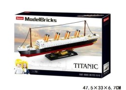 Klocki Sluban Statek Titanic 481el. 158013 GAZELO