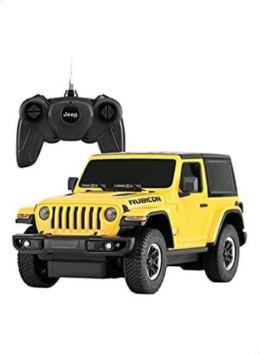 Samochód Jeep Wrangler JL na radio 1:24 mix żółty czerwony cena za 1 szt