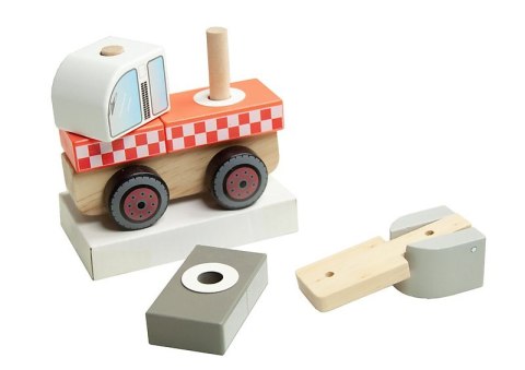 TREFL 61766 Wóz strażacki drewniany