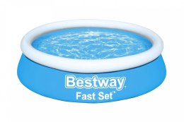 Basen rozporowy Fast Set 183x51 6FT BESTWAY + Łatka naprawcza