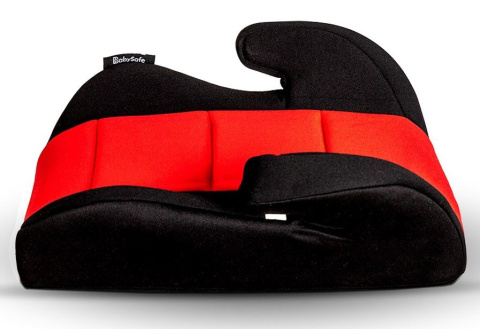 Booster BabySafe 15-36kg fotelik podstawka siedzisko - Red Black