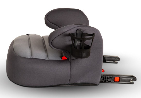 Booster Isofix BabySafe 22-36kg fotelik podstawka siedzisko z mocowaniem isofix - Grey