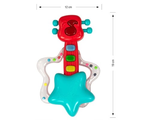 MILLY MALLY 0699 Muzyczna grzechotka Gitara Ocean