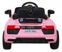 Audi R8 na akumulator dla dzieci Różowy + Pilot + EVA + Wolny Start + MP3 LED