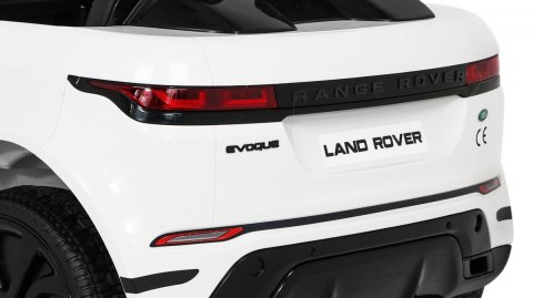 Range Rover Evoque na akumulator dla dzieci Biały SUV + Pilot