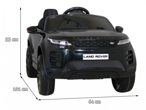 Range Rover Evoque na akumulator dla dzieci ,Czarny SUV + Pilot