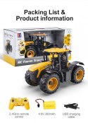 Zdalnie sterowany traktor JCB Fastrac 4220 dla dzieci 6+ Interaktywny model Double E 1:16