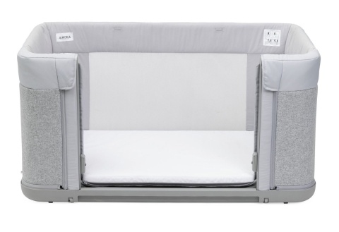 NEXT 2 ME FOREVER Chicco Łóżeczko dostawne 0m+ Next2Me ASH GREY