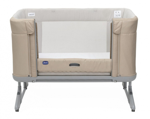 NEXT 2 ME FOREVER Chicco Łóżeczko dostawne 0m+ Next2Me HONEY BEIGE