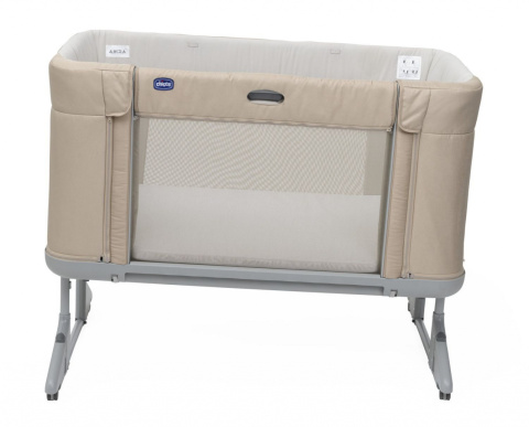 NEXT 2 ME FOREVER Chicco Łóżeczko dostawne 0m+ Next2Me HONEY BEIGE