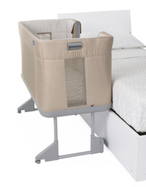 NEXT 2 ME FOREVER Chicco Łóżeczko dostawne 0m+ Next2Me HONEY BEIGE