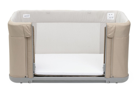 NEXT 2 ME FOREVER Chicco Łóżeczko dostawne 0m+ Next2Me HONEY BEIGE